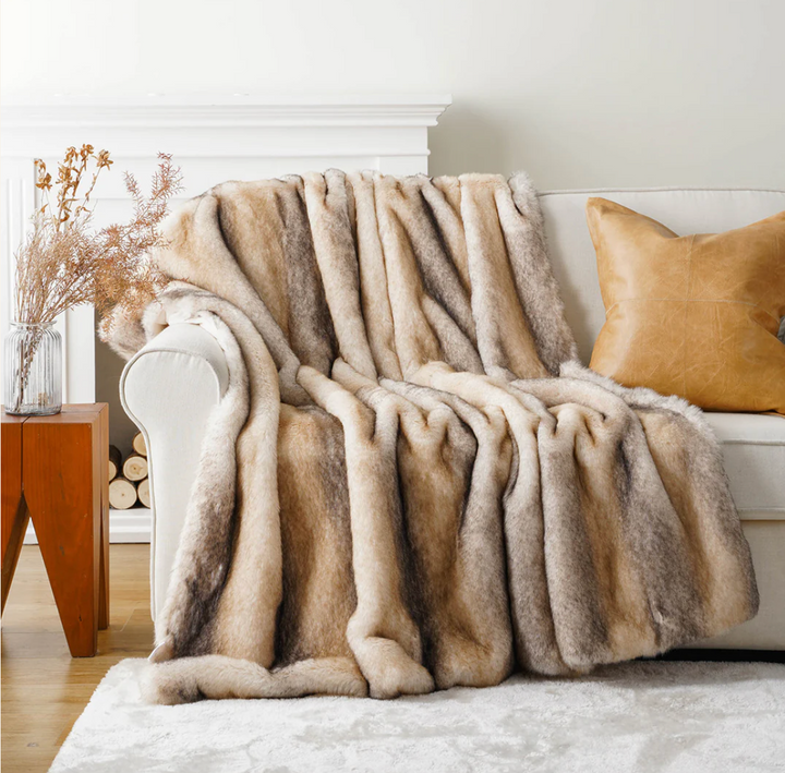 Faux Fur Blanket - Luxury Home Blanket