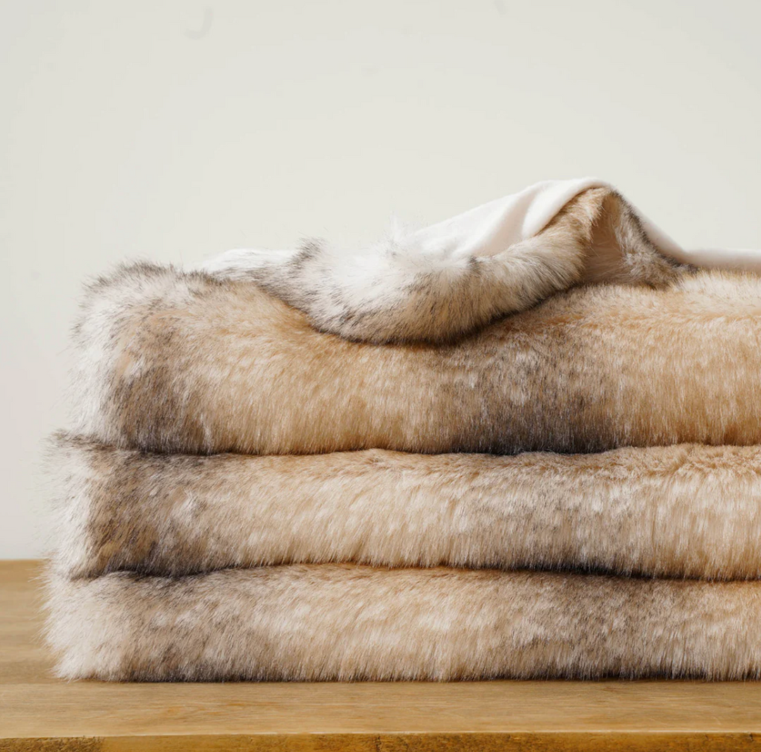 Faux Fur Blanket - Luxury Home Blanket