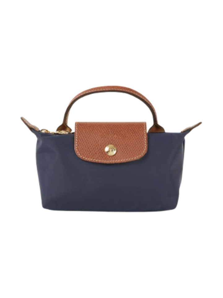 Le Pliage Handbag Navy Blue (XS)